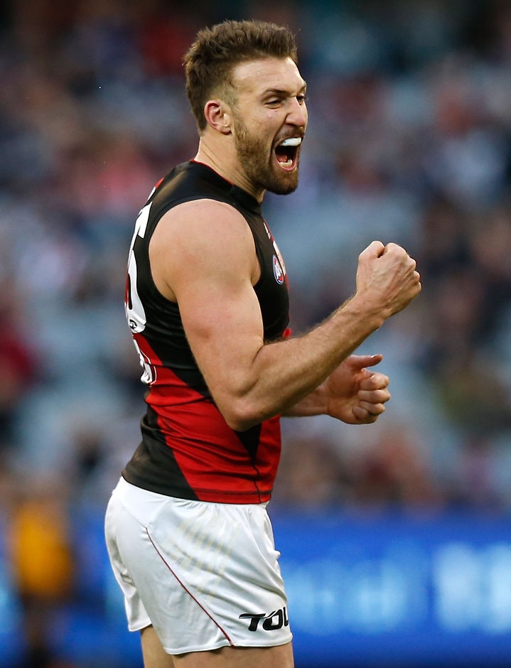 AFL 2015 Rd 23 - Collingwood v Essendon Cale Hooker has taken out this year's best and fairest award at Essendon - ${keywords}